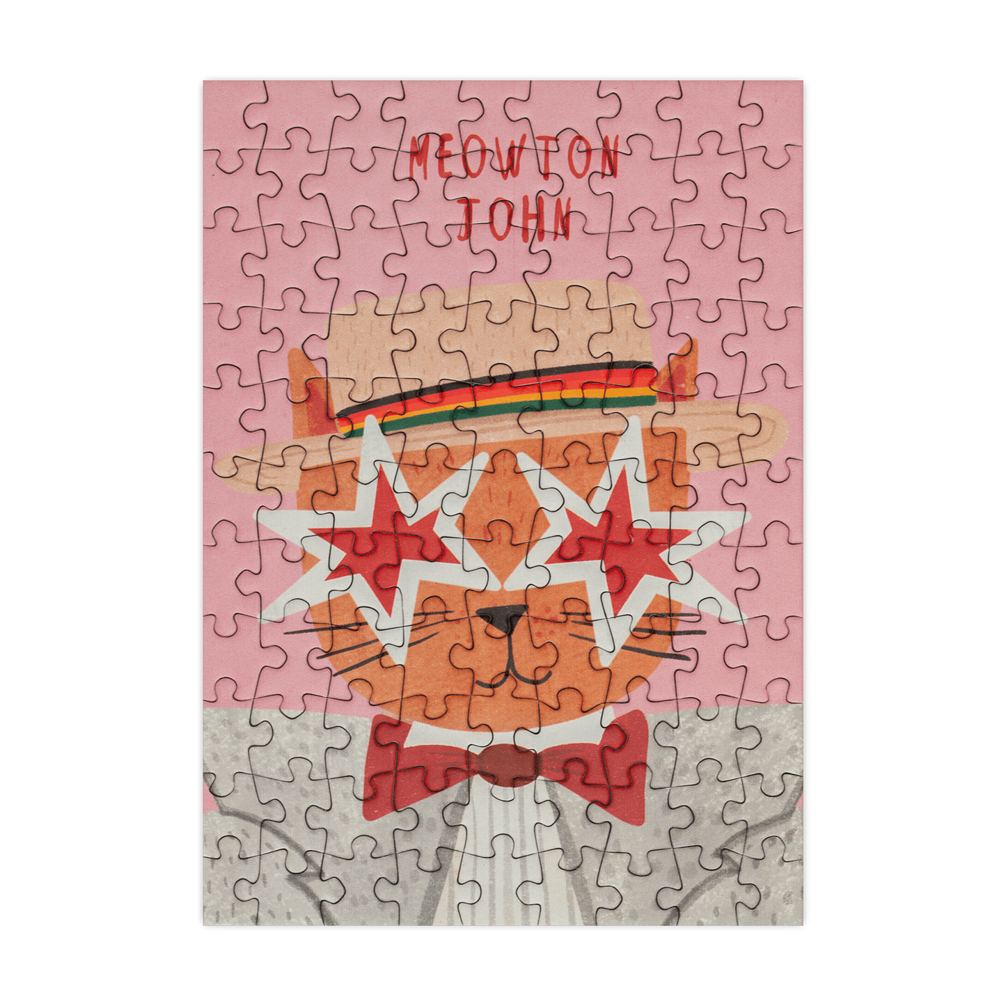 Meowton John 99 Piece Mini Jigsaw Puzzle
