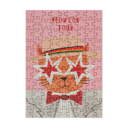 Meowton John 99 Piece Mini Jigsaw Puzzle