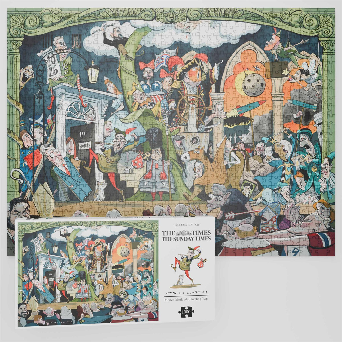The Times 'Morten Morland's Puzzling Year 2026' 1000 Piece Jigsaw Puzzle