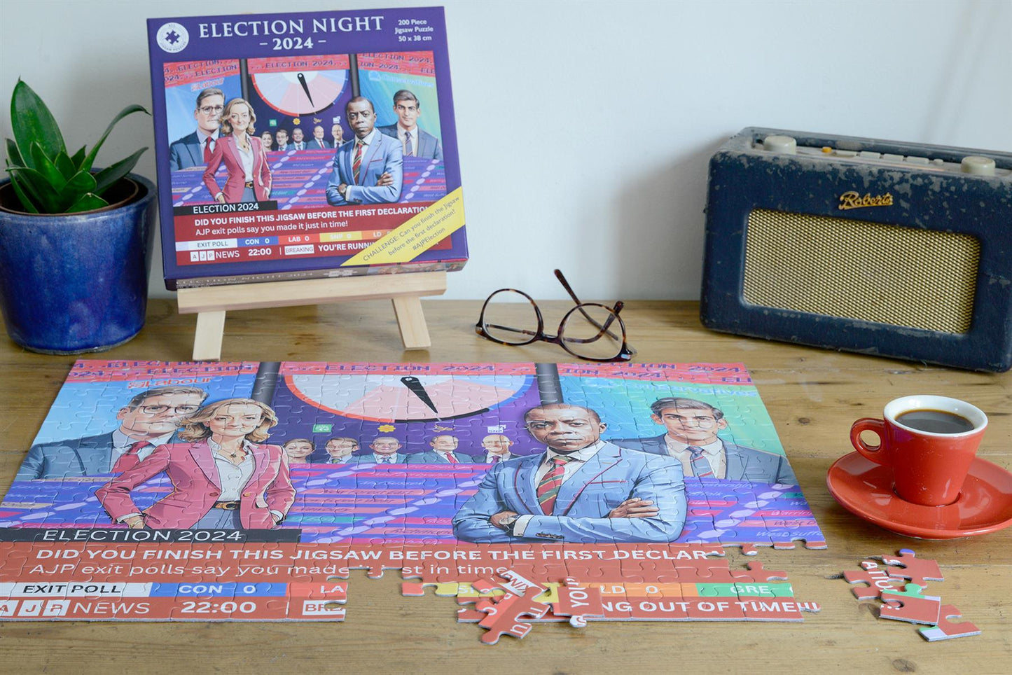 Election Night 2024 200 Piece Jigsaw Puzzle