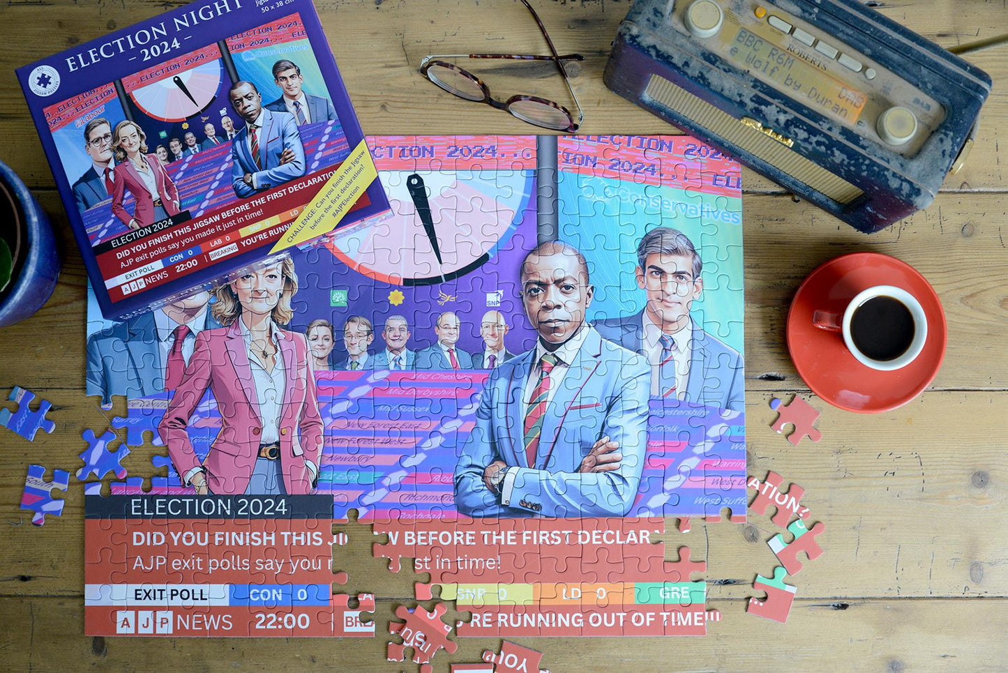 Election Night 2024 200 Piece Jigsaw Puzzle