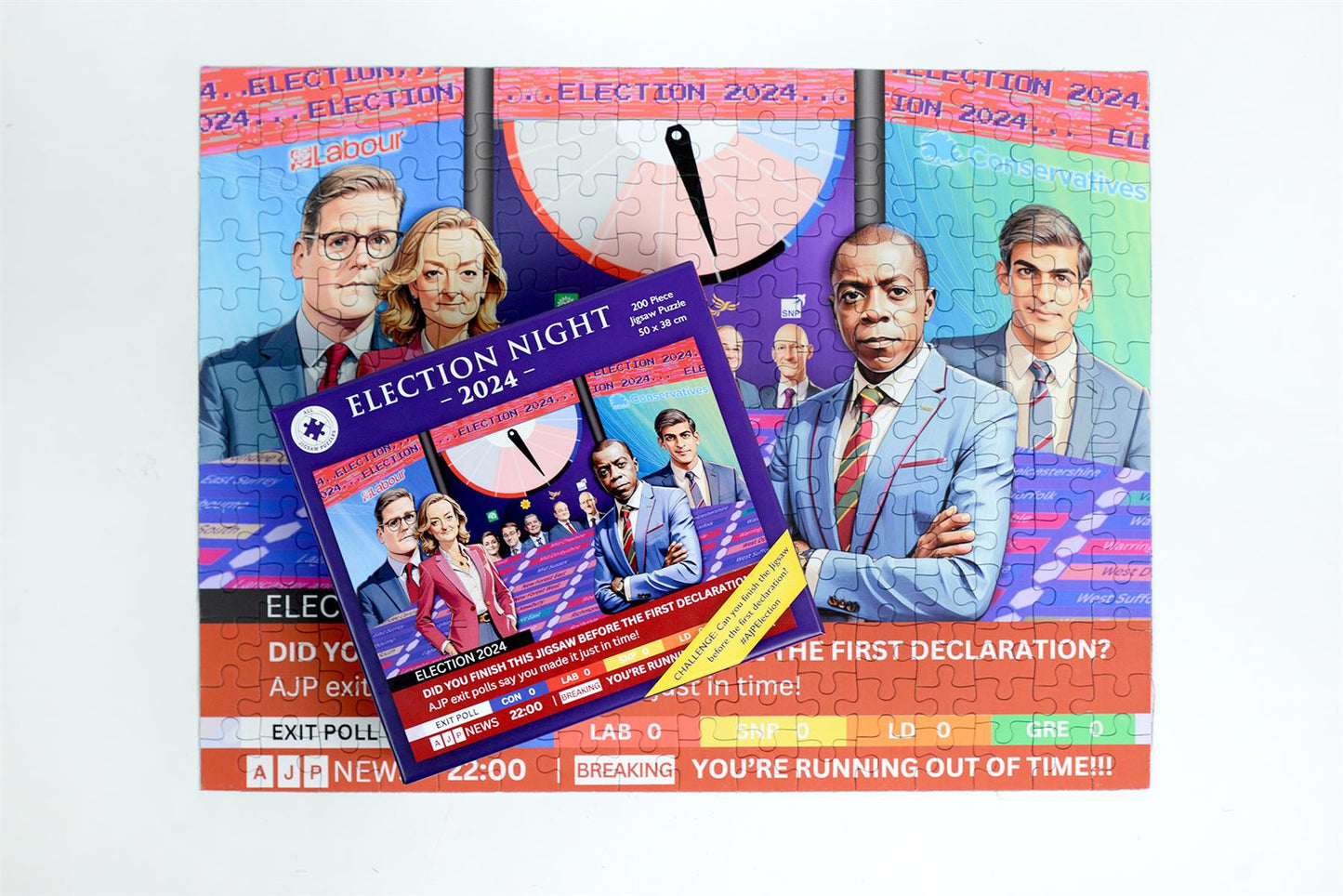 Election Night 2024 200 Piece Jigsaw Puzzle