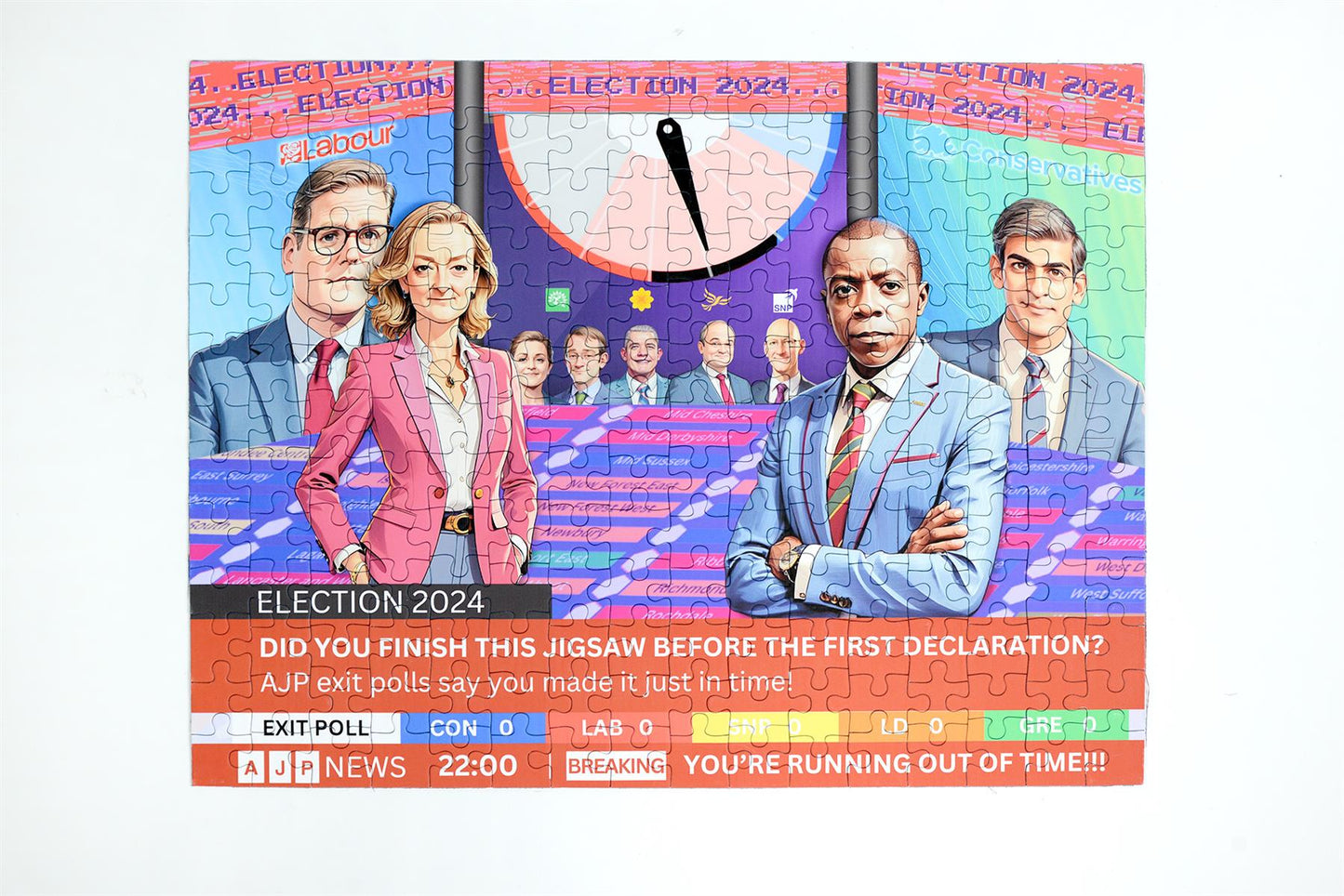 Election Night 2024 200 Piece Jigsaw Puzzle