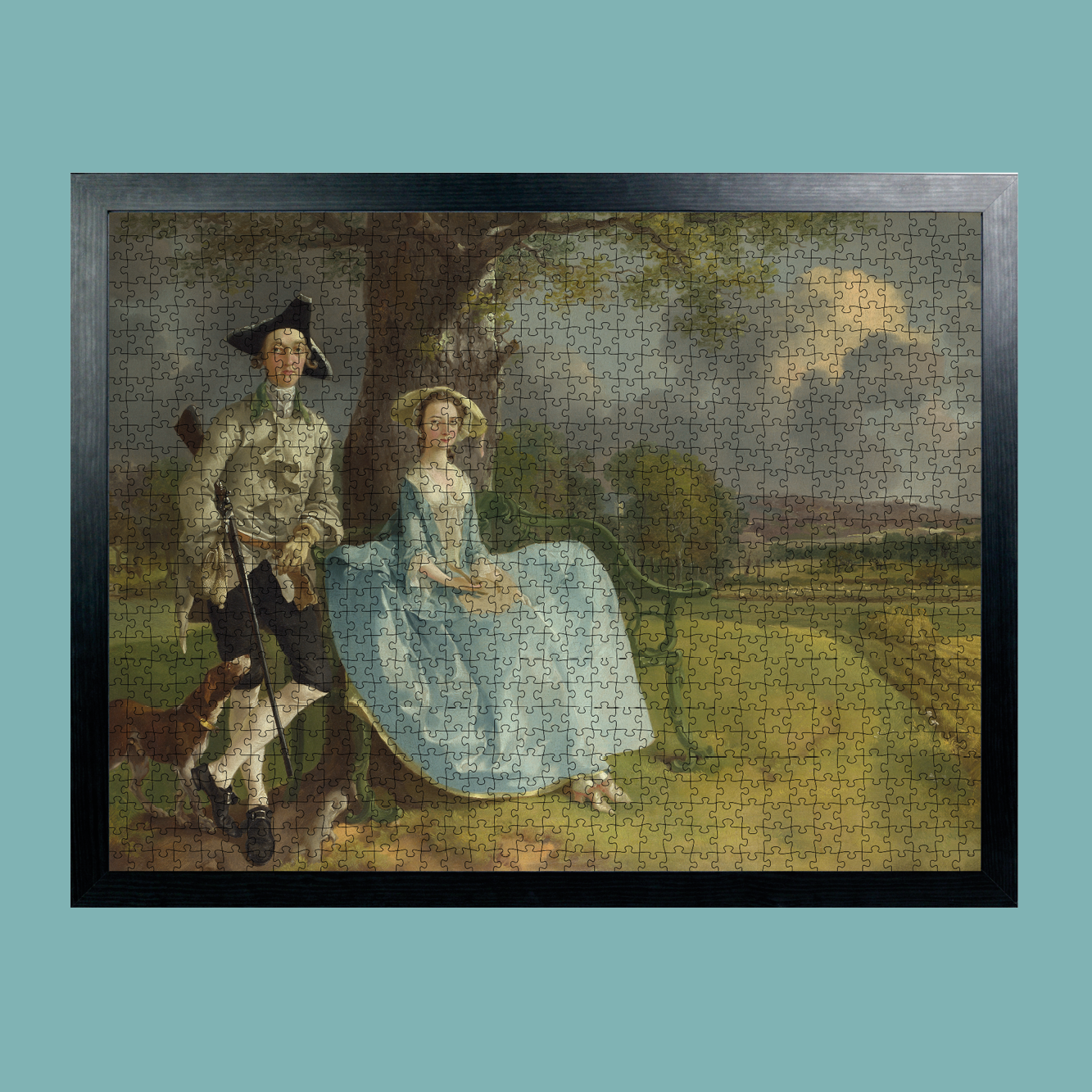 Mr and Mrs Andrews - National Gallery 1000 Piece Jigsaw Puzzle