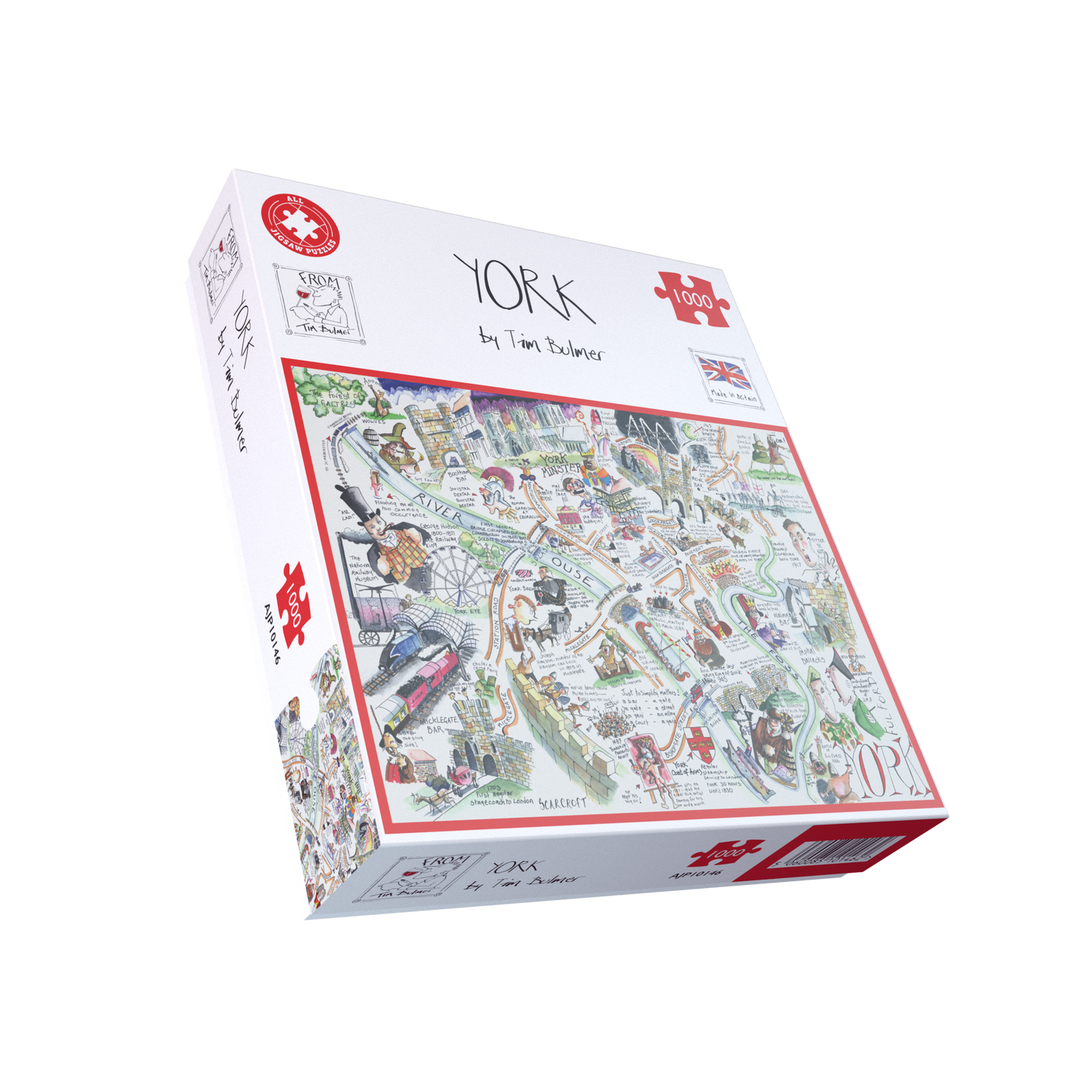 York - Tim Bulmer 1000 Piece Jigsaw Puzzle