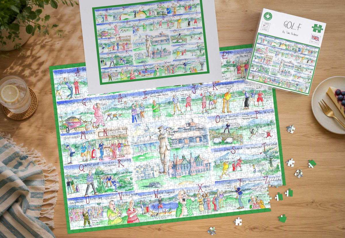 Golf - Tim Bulmer 1000 Piece Jigsaw Puzzle