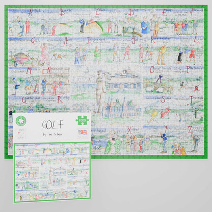 Golf - Tim Bulmer 1000 Piece Jigsaw Puzzle