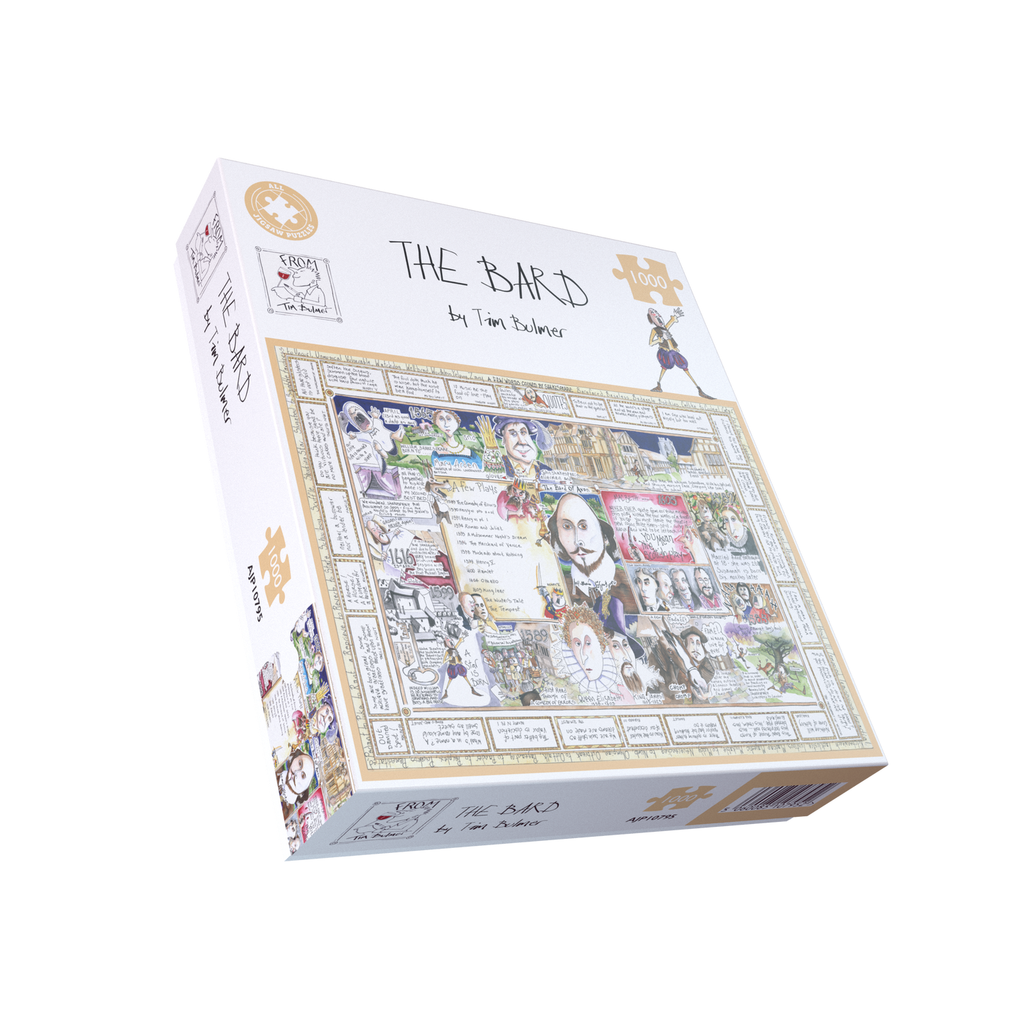 The Bard - Tim Bulmer 1000 Piece Jigsaw Puzzle