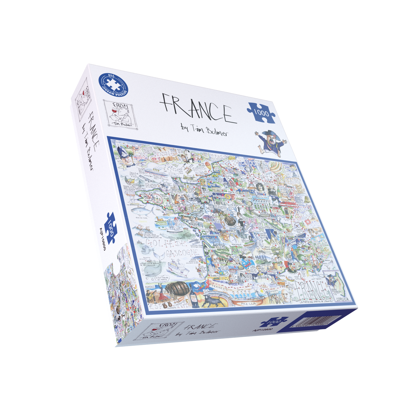 France - Tim Bulmer 1000 Piece Jigsaw Puzzle