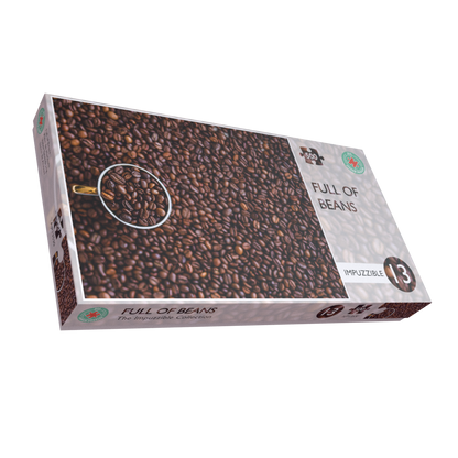 Full of Beans - Impuzzible No.13 -  1000 or 500 Piece Jigsaw Puzzle