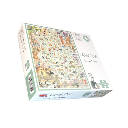 Tim Bulmer 'Map of Cambridge 1000 Piece Jigsaw Puzzle'
