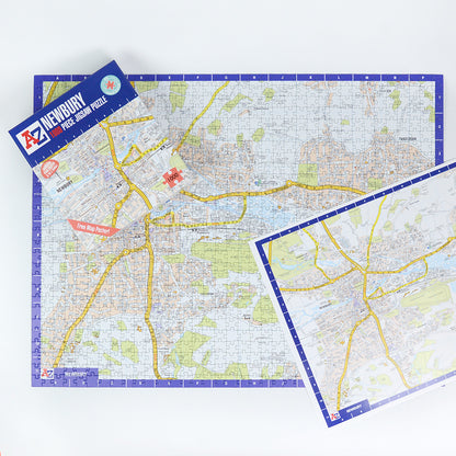 A-Z Map of Newbury 1000 Piece Jigsaw