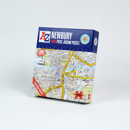 A-Z Map of Newbury 1000 Piece Jigsaw