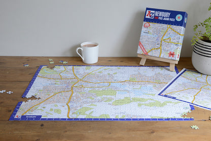 A-Z Map of Newbury 1000 Piece Jigsaw