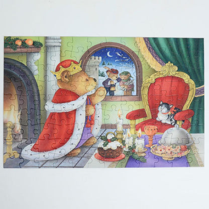 Christmas Carols 2 x 100 Piece Jigsaw set