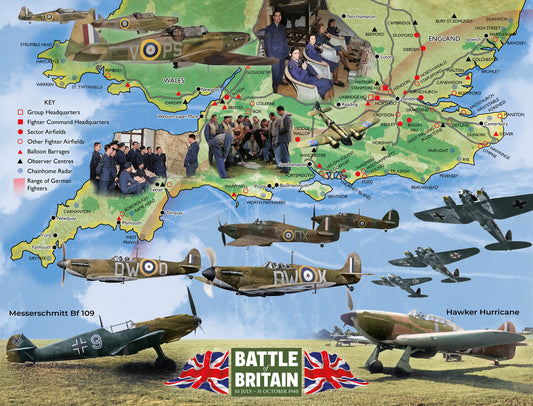 Imperial War Museum Battle of Britain 85th Anniversary Jigsaw