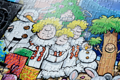 Djigsaw Vu  at the Nativity 2 x 1000 Piece Jigsaw Puzzle Set
