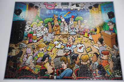 Djigsaw Vu  at the Nativity 2 x 1000 Piece Jigsaw Puzzle Set