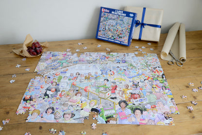 Mike Jupp's I Love Healthcare Personalised Message Jigsaw Puzzle