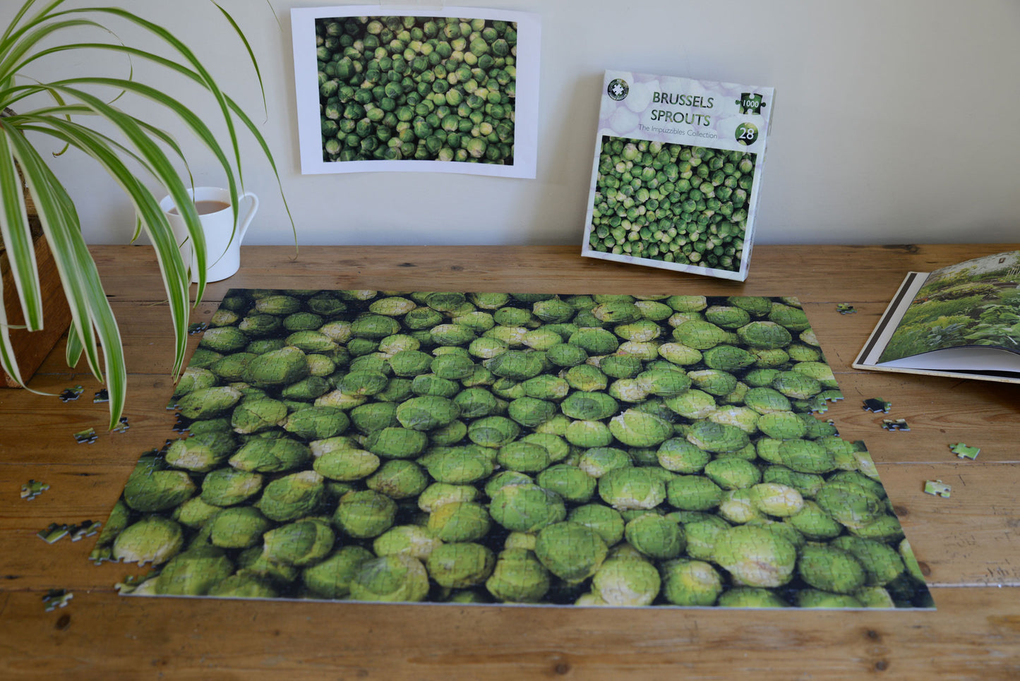Brussel Sprouts - Impuzzible No. 28 - 1000 Piece Jigsaw Puzzle