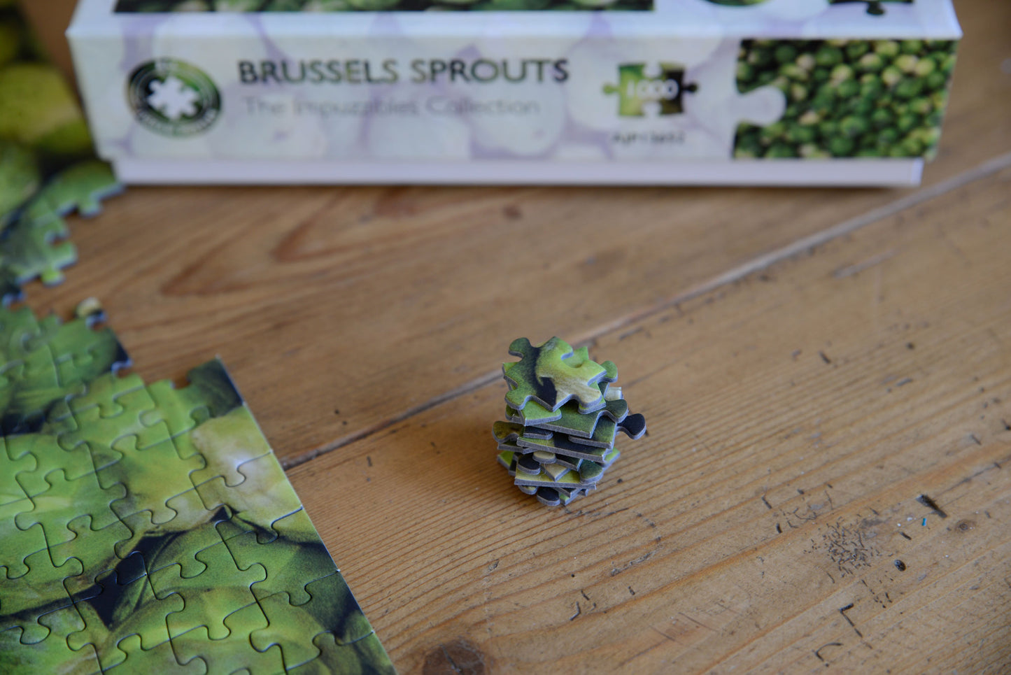 Brussel Sprouts - Impuzzible No. 28 - 1000 Piece Jigsaw Puzzle