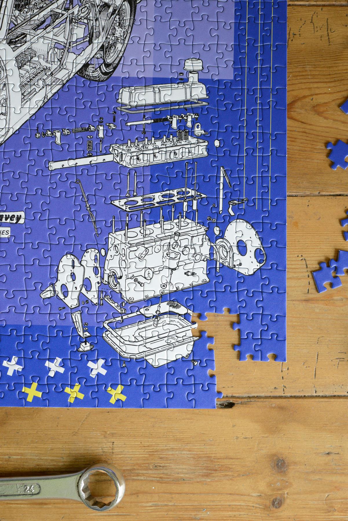 Haynes Triumph Spitfire 1000 Piece Jigsaw Puzzle