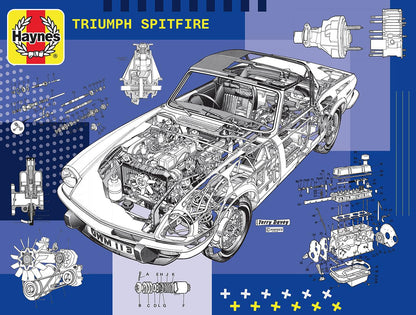 Haynes Triumph Spitfire 1000 Piece Jigsaw Puzzle