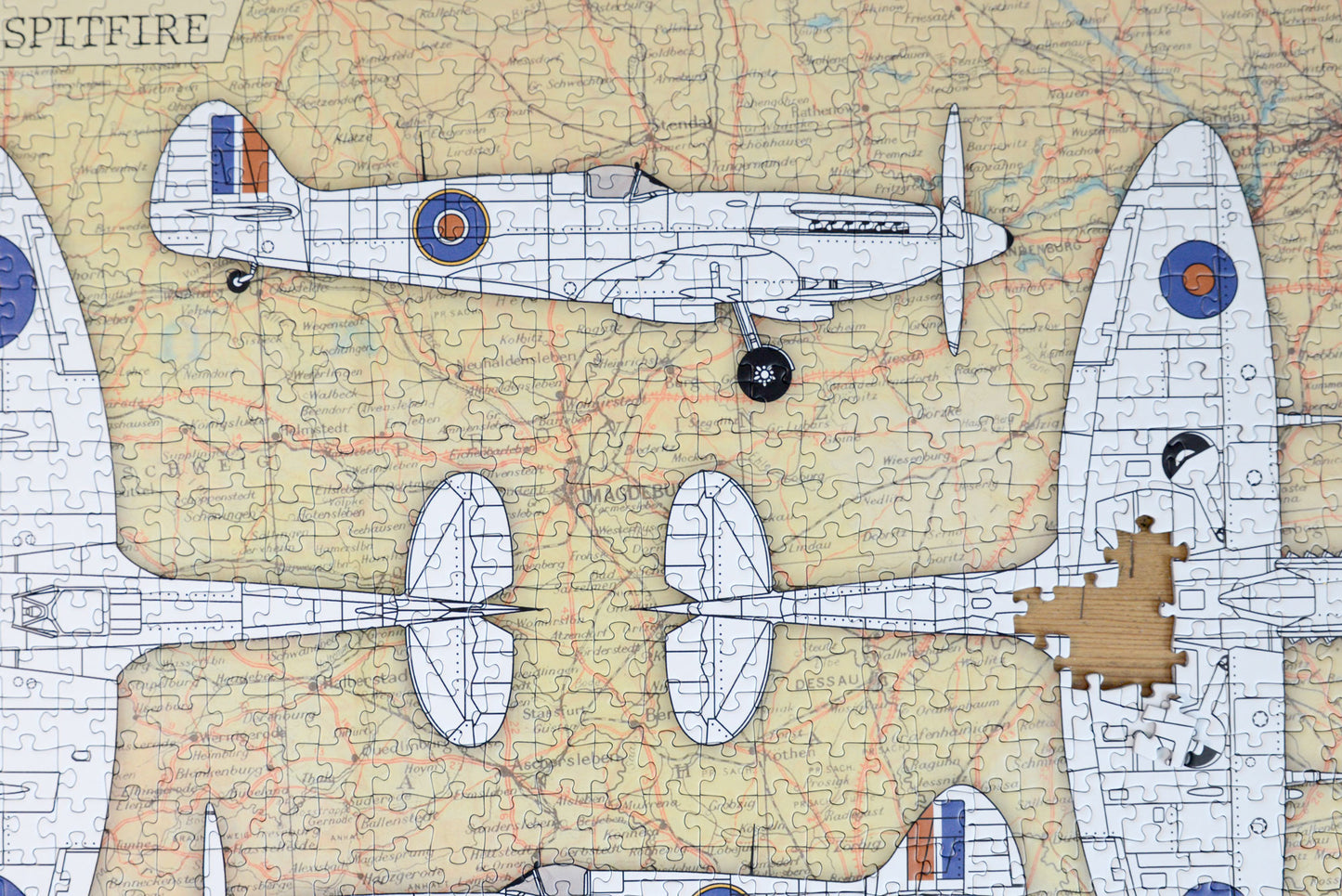 PRE-ORDER Imperial War Museums Spitfire 90th Anniversary 1000 Piece Jigsaw Puzzle