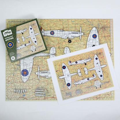 PRE-ORDER Imperial War Museums Spitfire 90th Anniversary 1000 Piece Jigsaw Puzzle