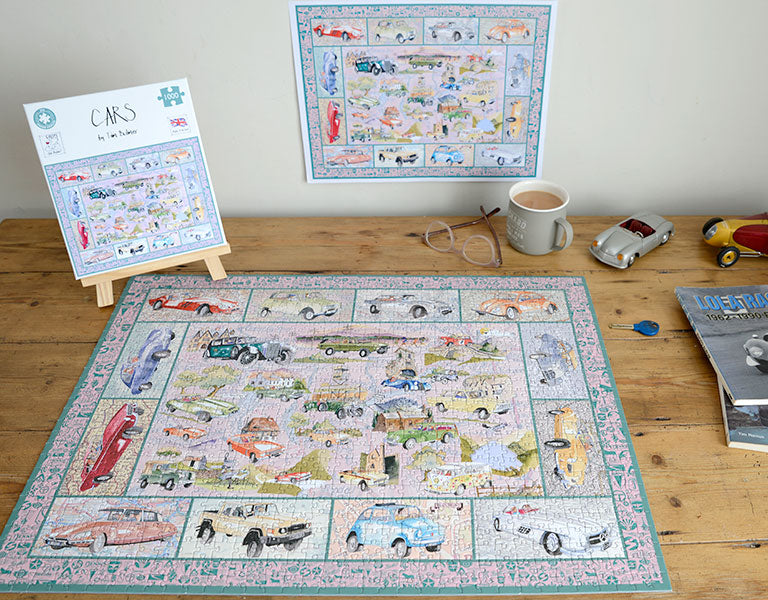 Cars 1000 Piece Jigsaw Puzzle