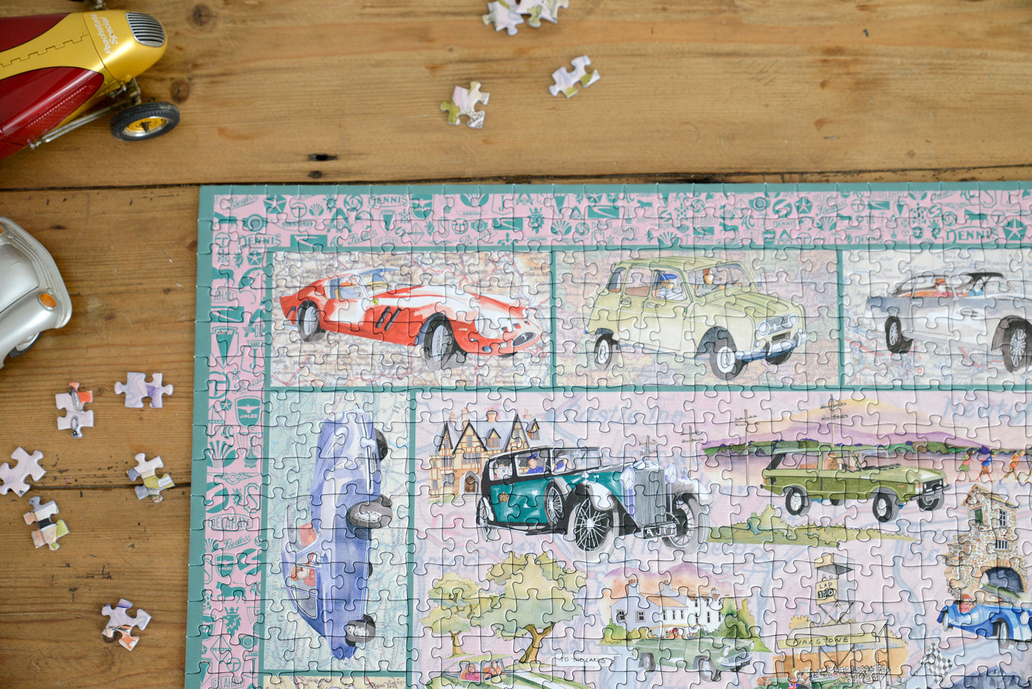 Cars 1000 Piece Jigsaw Puzzle
