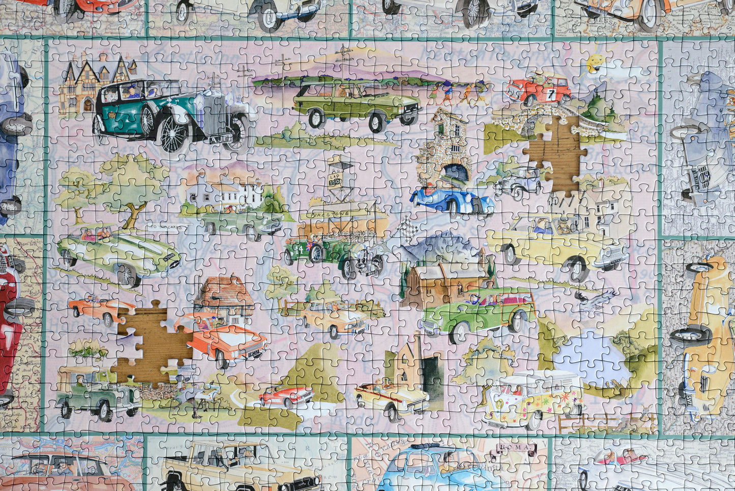 Cars 1000 Piece Jigsaw Puzzle