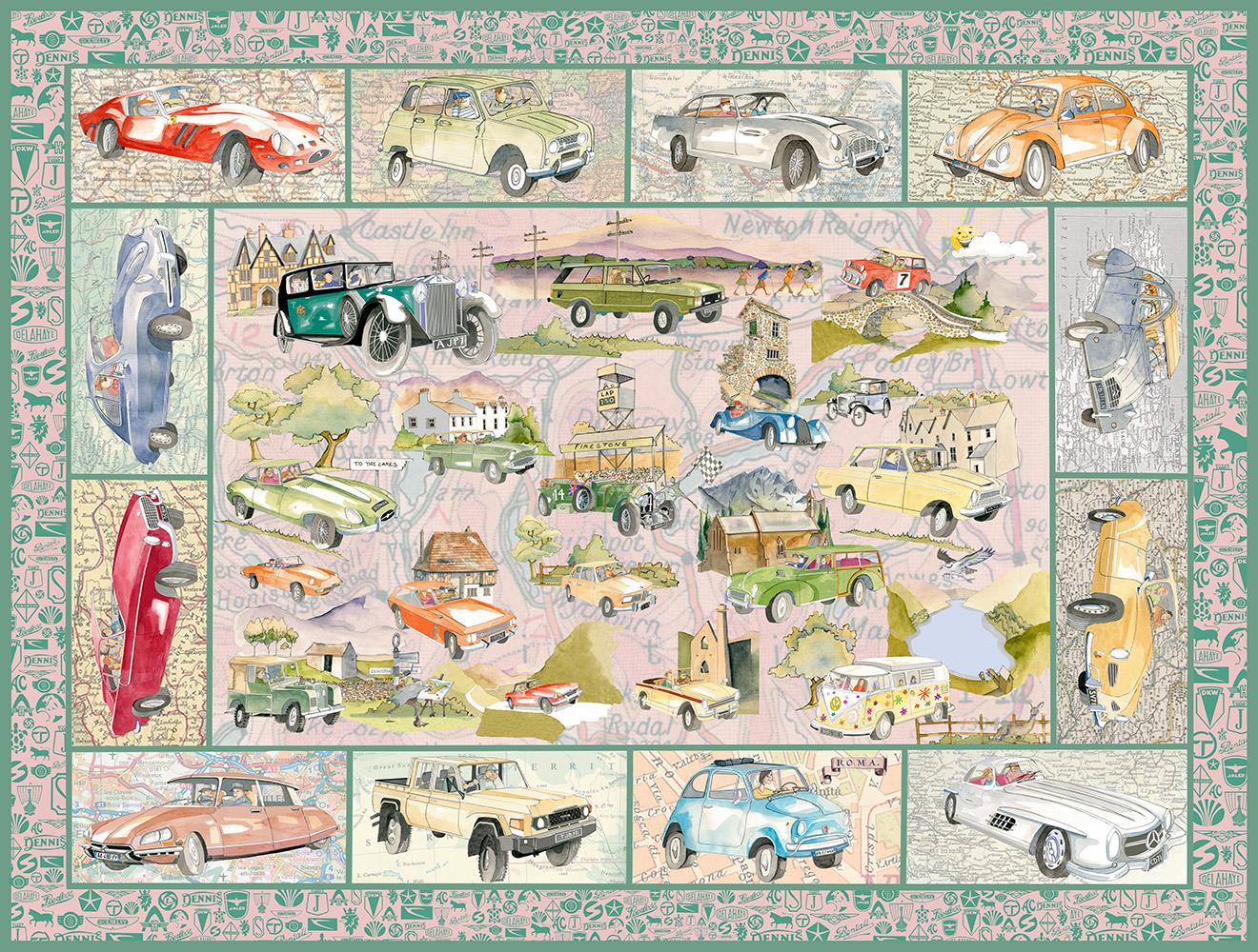 Cars 1000 Piece Jigsaw Puzzle