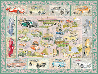 Cars 1000 Piece Jigsaw Puzzle