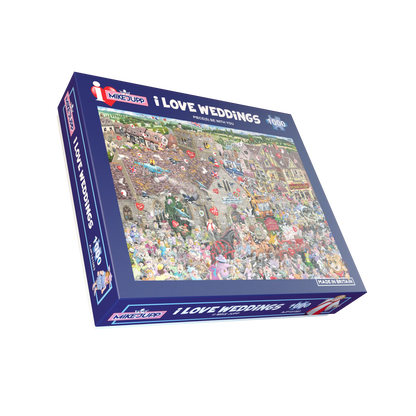 Mike Jupp I Love Weddings 1000 Piece Jigsaw Puzzle