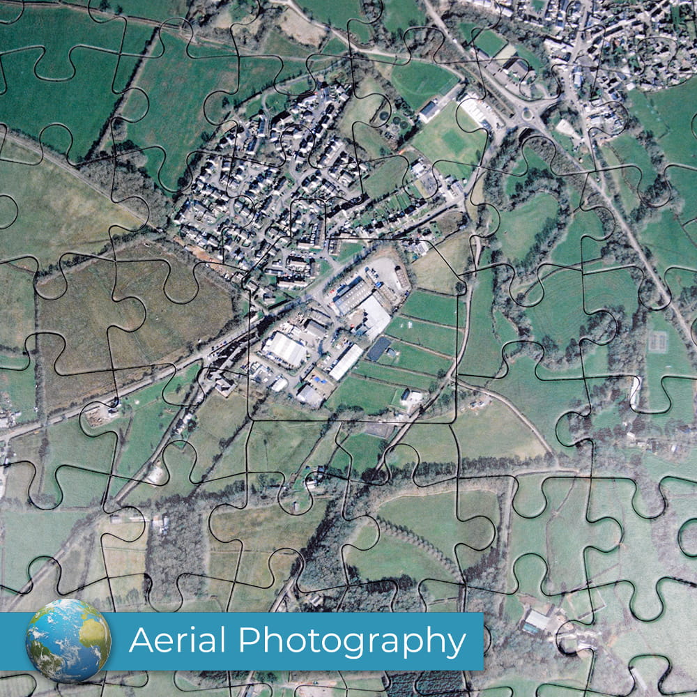 Hometown UK Personalised Map Jigsaw Puzzle