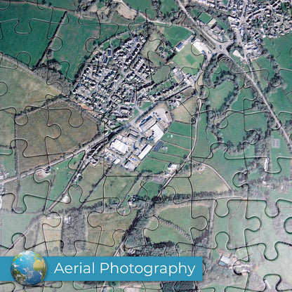 Hometown UK Personalised Map Jigsaw Puzzle