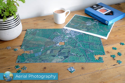 Hometown UK Personalised Map Jigsaw Puzzle