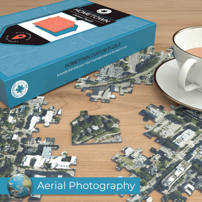 Hometown UK Personalised Map Jigsaw Puzzle