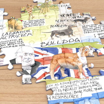 Dogs - Tim Bulmer 1000 piece jigsaw puzzle