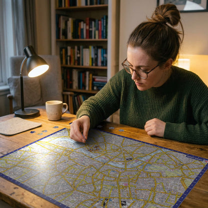 A-Z Map of  London 1000 or 300 Piece Jigsaw