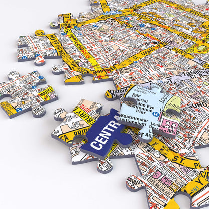 A-Z Map of  London 1000 or 300 Piece Jigsaw
