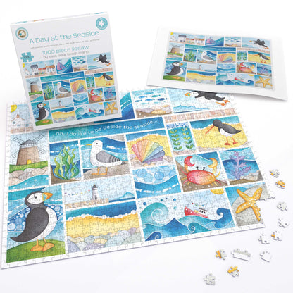 A Day at the Seaside 1000 Piece Jigsaw Puzzle