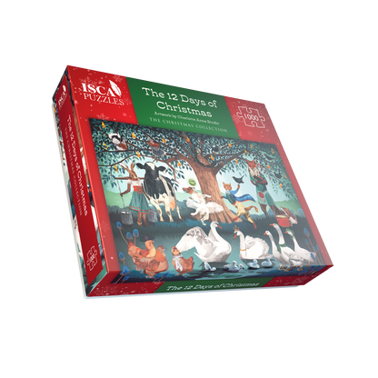 The 12 Days of Christmas 1000 & 500 Piece Jigsaw Puzzle
