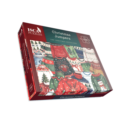 Christmas Jumpers 1000 & 500 Piece Jigsaw Puzzle