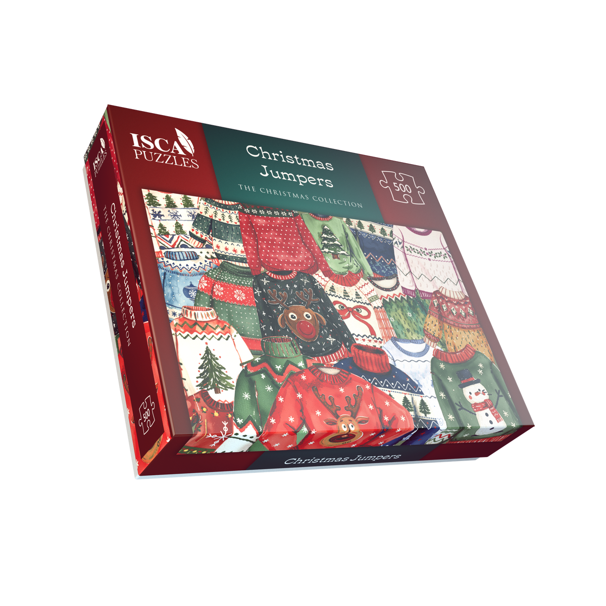 Christmas Jumpers 1000 & 500 Piece Jigsaw Puzzle