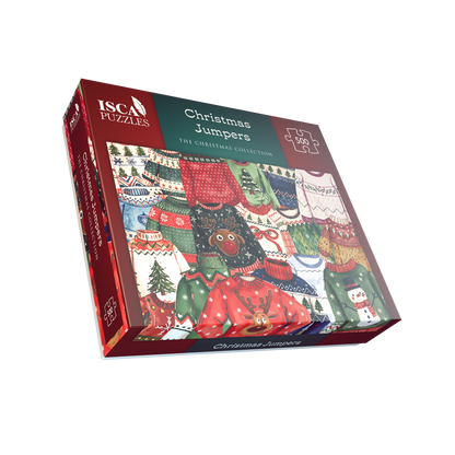 Christmas Jumpers 1000 & 500 Piece Jigsaw Puzzle