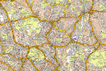 My Home is Here - Personalised Wall Map