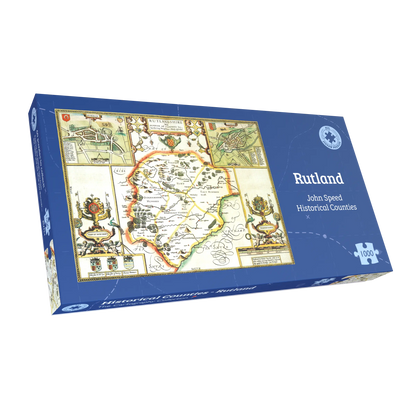 Rutland Historical Map 1000 Piece Jigsaw Puzzle (1610)
