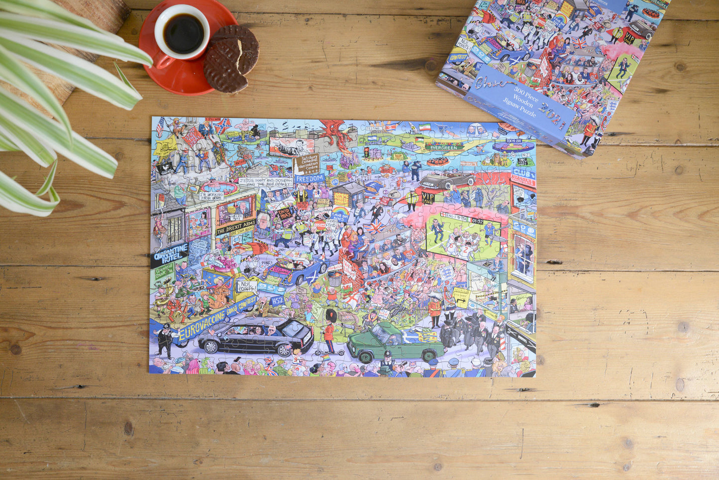 2021 According to Blower 1000 or 300 Piece Jigsaw Puzzle